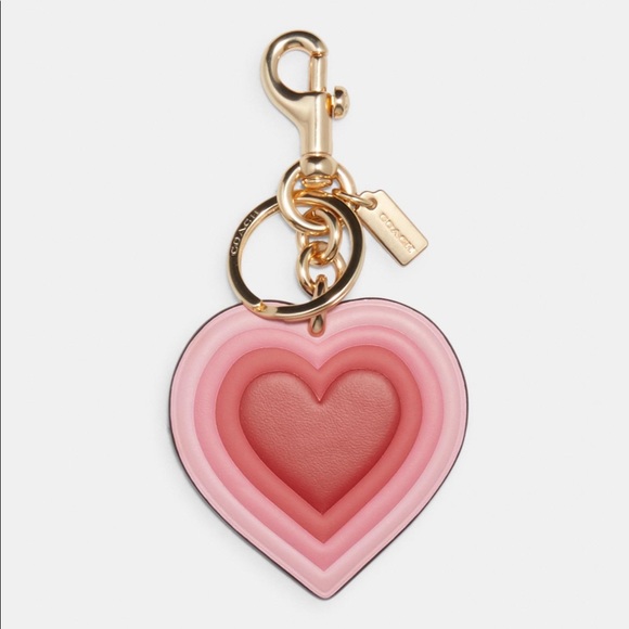 Coach Accessories - COACH 70’S BURST BAG CHARM IN SIGNATURE CANVAS